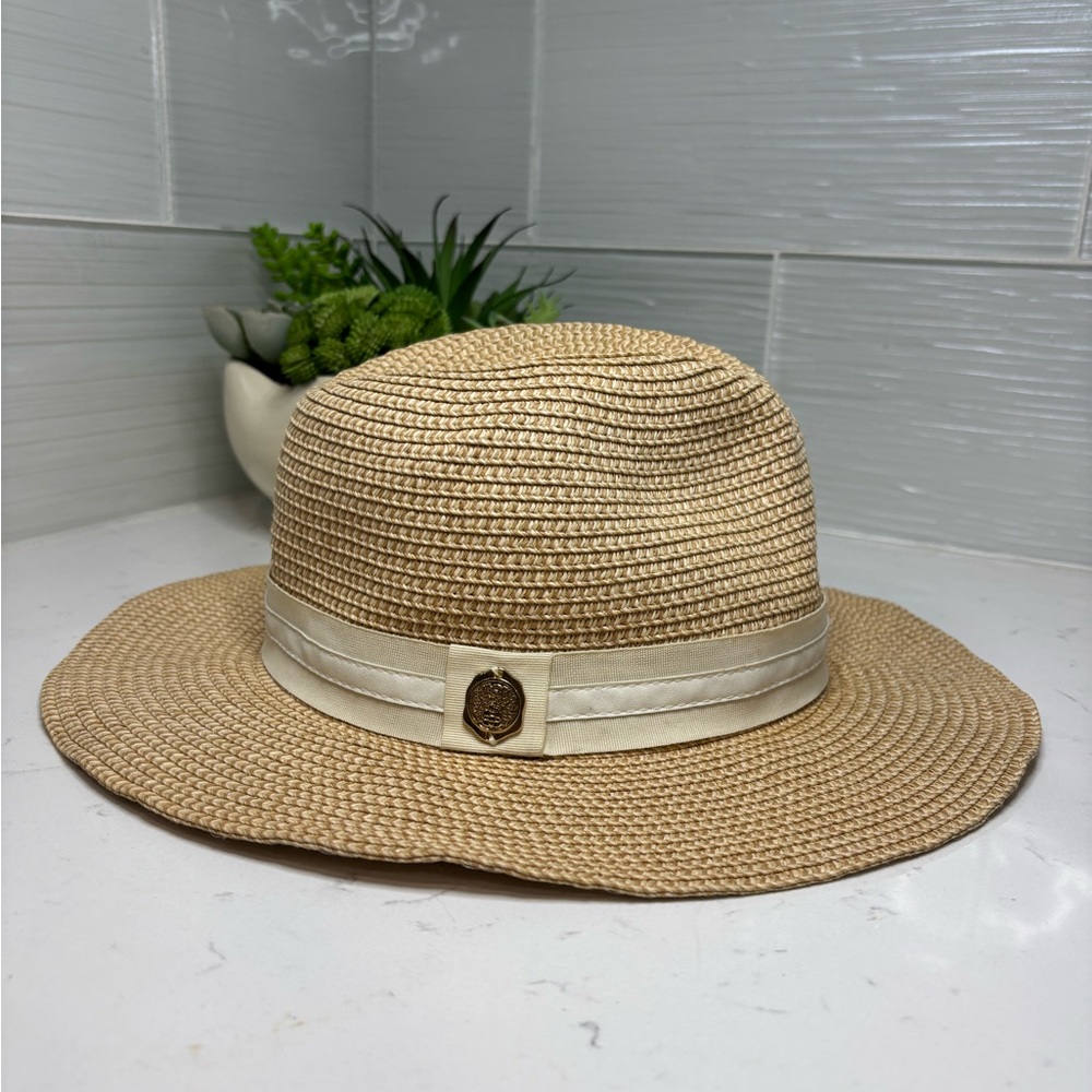 Vince Camuto Paper Straw Fedora | Elegant Summer Sun Hat